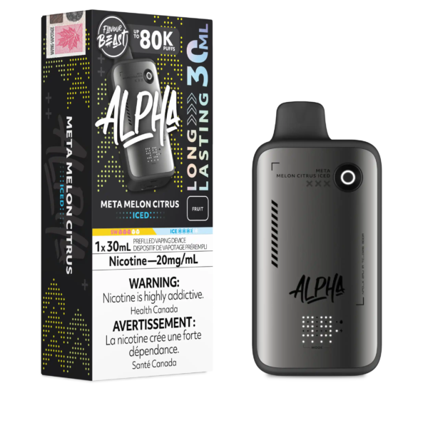 FlavorBeast_Alpha-FEB2026-Device_SP-EXS-MetaMelonCitrusIced_18df9af3-b9a0-48ac-a6ca-8bb4889962ad.png Meta Melon Citrus Iced Flavour Beast Alpha - Disposable Vape 80K
